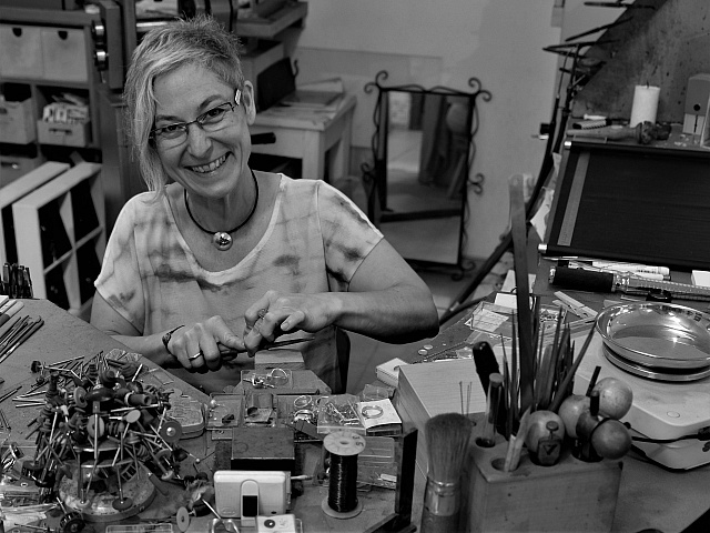 Hoch kreativ - Goldschmiedin Martina Hoch