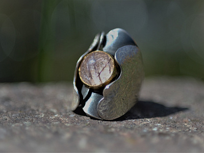 Hoch kreativ - Goldschmiedin Martina Hoch : Ring - bicolor - Einzelstück