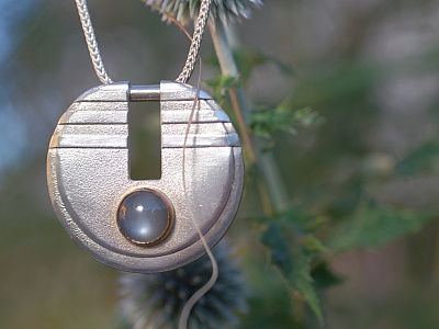 Hoch kreativ - Goldschmiedin Martina Hoch : Anhänger - bicolor - Einzelstück